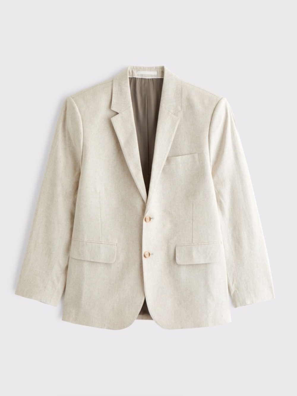 The A&F Collins Athletic Fit Linen-Blend Blazer